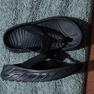 Hoka One One Black Sandals